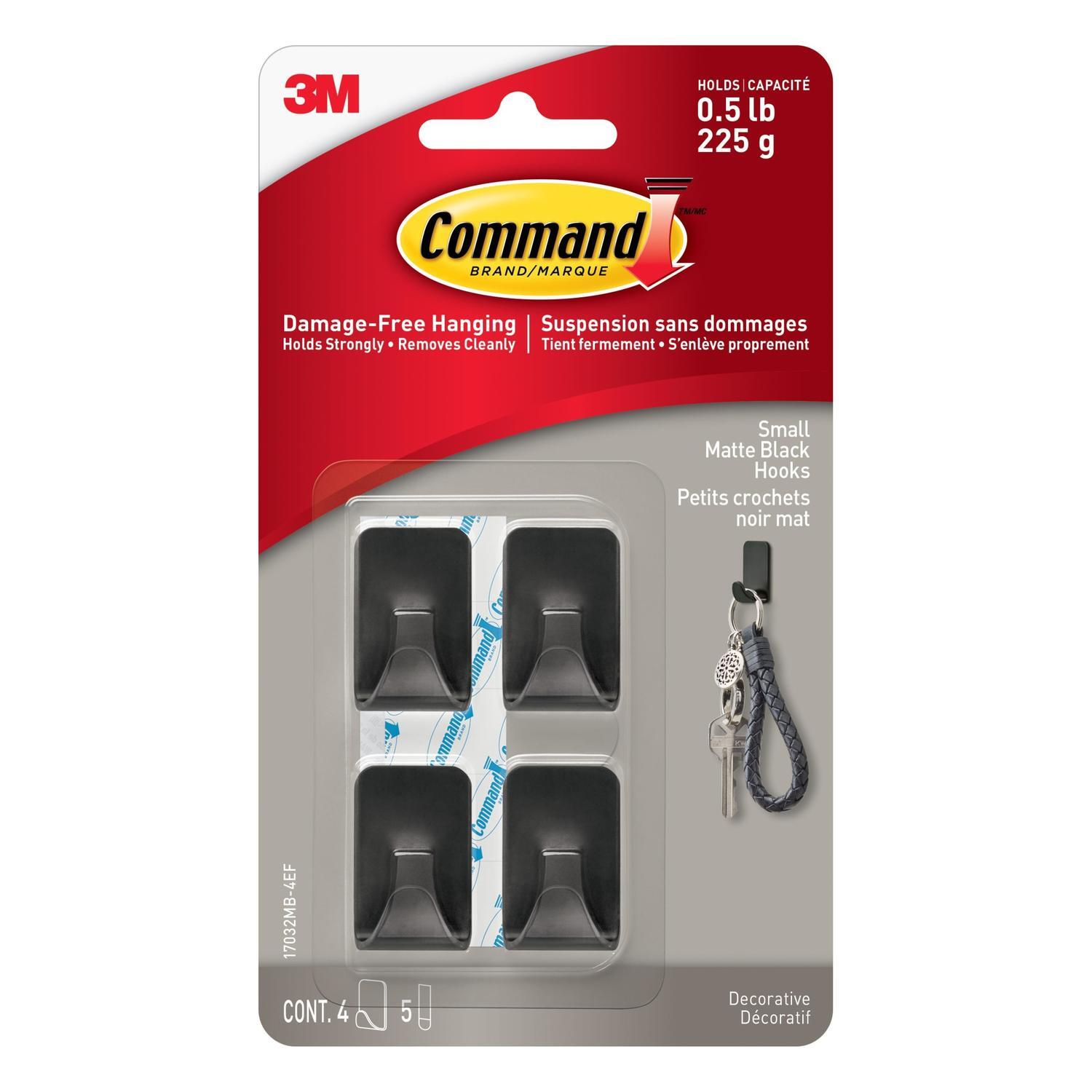 GANCHO COLGAR COMMAND 3M 17032MB-4 NEGRO