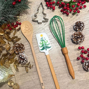 SET 4 UTENSILIOS DE COCINA PINO MIRO CHRISTMAS