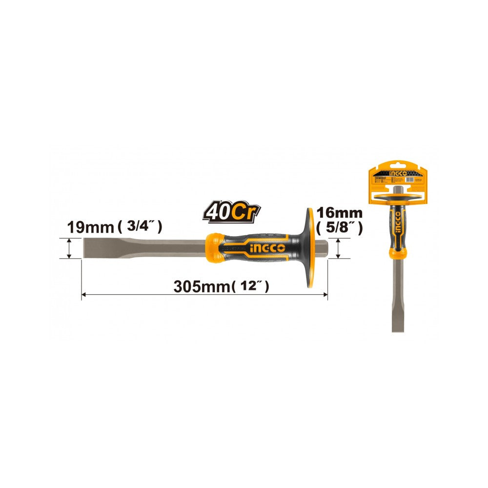 CINCEL INGCO CON GRIP 19 X 305 MM HCCL851916***