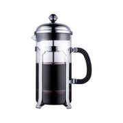 CAFETERA FRANCESA 1 LT BOROSILICATO/ACERO LYON LUGANO