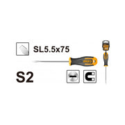 DEST. PALETA INGCO 5.5 X 75 MM HS685075