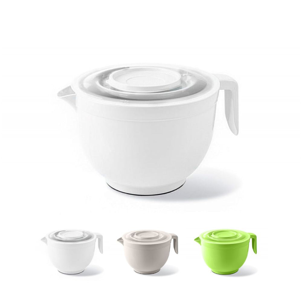 BOWL MEZCLADOR CON TAPA 3 LT DESIGN SURTIDO DUSSEL