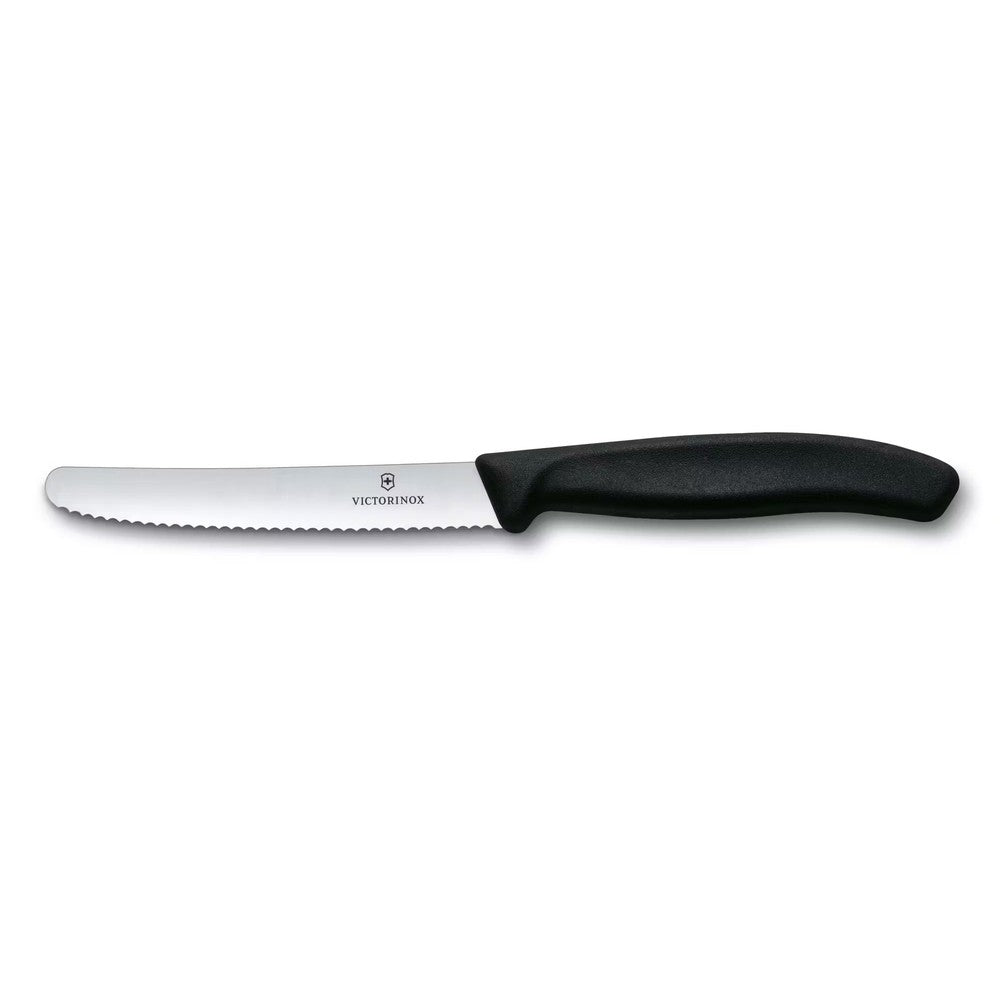 CUCHILLO VERDURA DENTADO NEGRO 6.7833 VICTORINOX