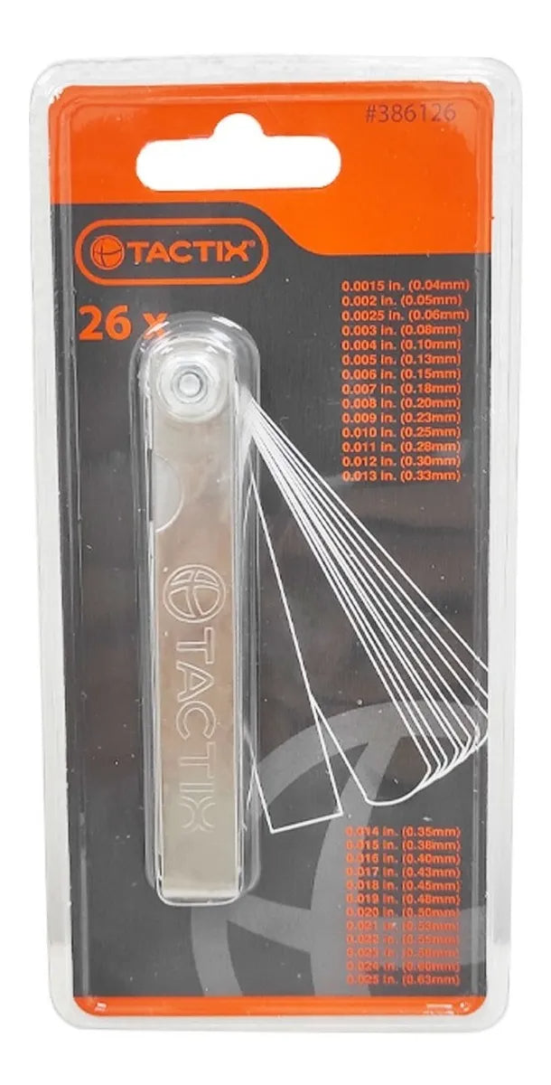 FEELER TACTIX 26 HOJAS MILIMETRICO # 386126