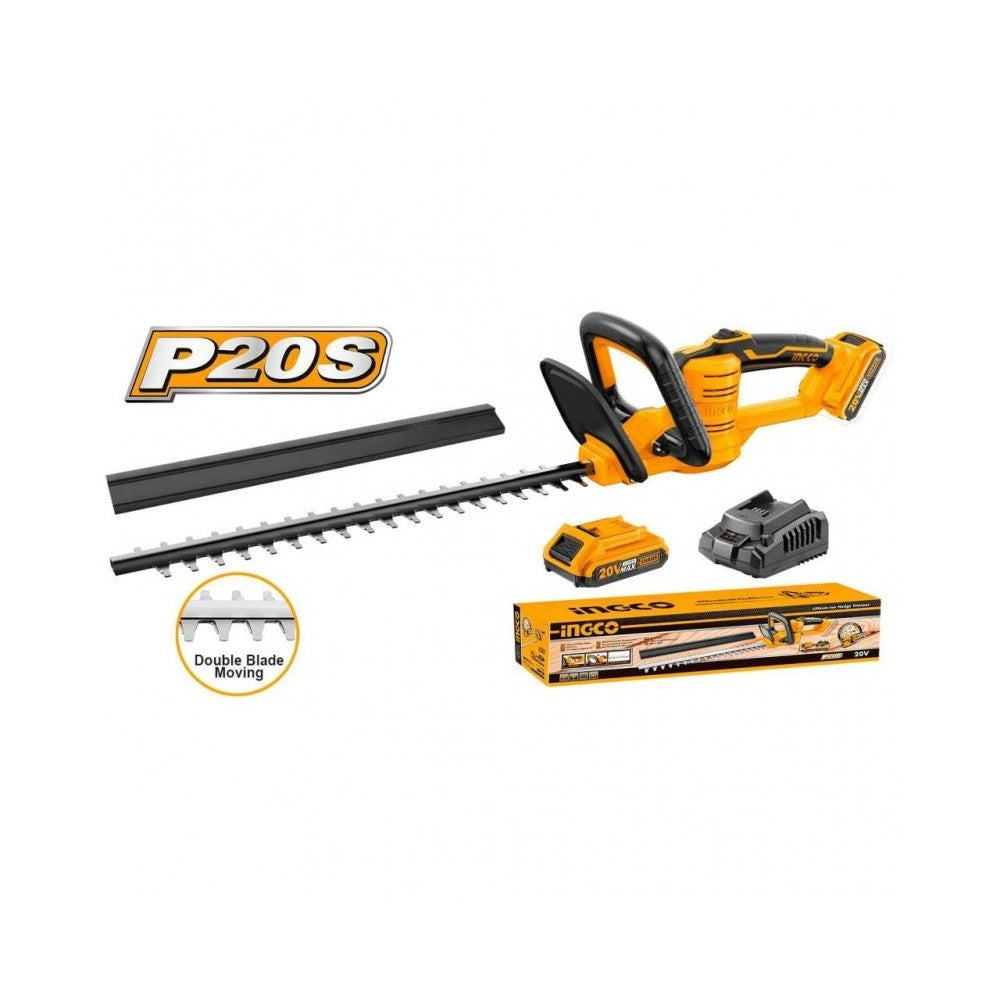 CORTASETOS INGCO 20V 2 BAT+CARG CHTLI20461