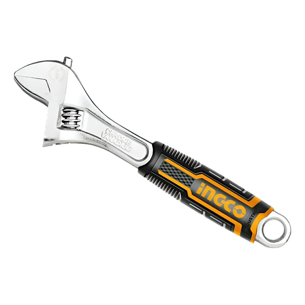 LLAVE FRANCESA CROMADA INGCO 6" HADW131068 M/ENGOMADO
