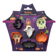 SET 6 MINI CORTA GALLETA HALLOWEEN DECORA