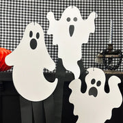 SET 3 FANTASMAS COLA HALLOWEEN INDIGO DE PAPEL