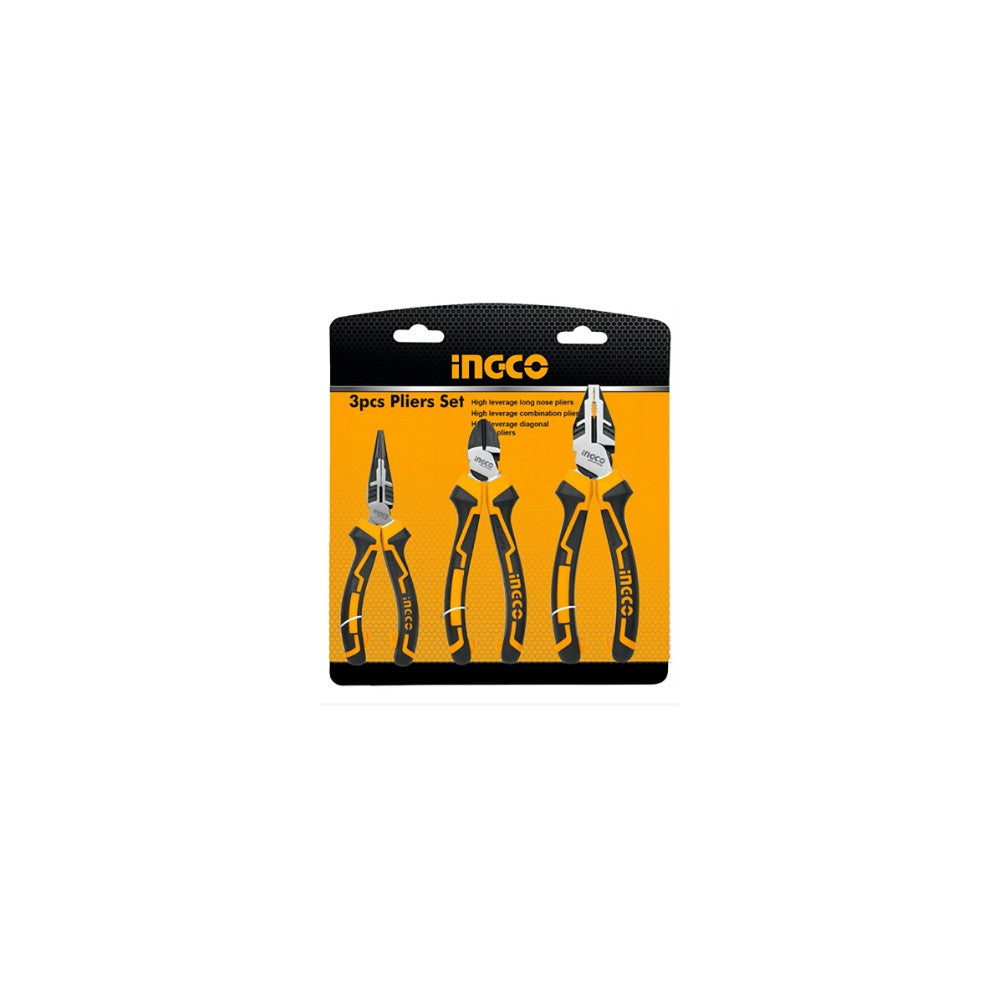 JUEGO ALICATES 3 PZS INGCO HKHLPS2831 INDUSTRIAL
