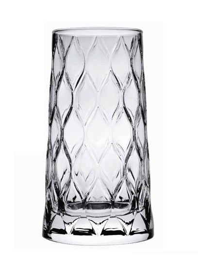 SET 4 VASOS (LEAFY) 450CC PASABAHCE