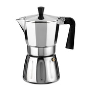 CAFETERA VITTO MIX ALUMINIO + INOX 9 TAZAS ILSA