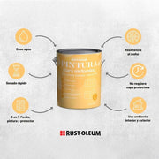 PINTURA PARA MELAMINA GRIS PALIDO ULTRA MATE 887 ML RO