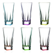 SET 6 VASOS COLOR 38 CL FUSION RCR