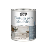 PINTURA PARA MUEBLES CABINET BLANCO LINO SEMI BRILLO 946 ML RO