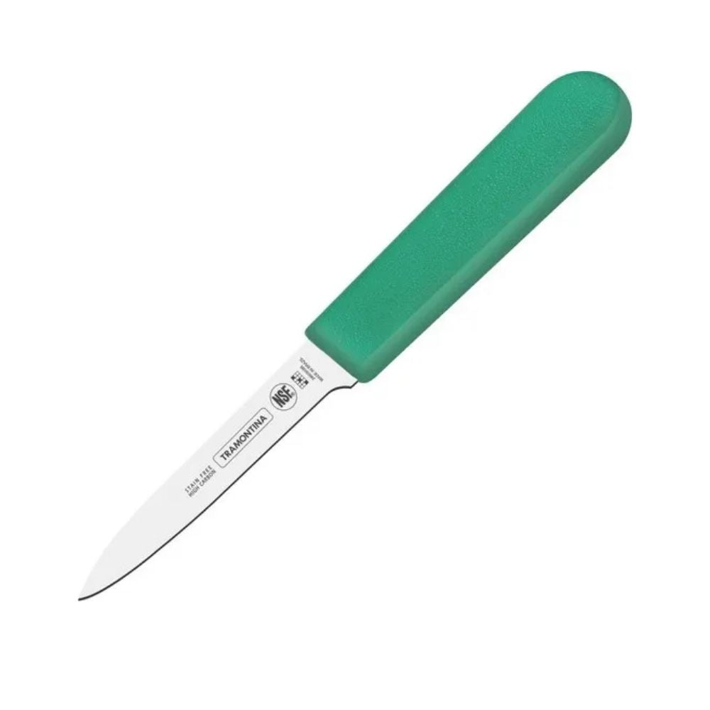 CUCHILLO PUNTILLA 3" VERDE PROFESIONAL TRAMONTINA