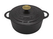 CACEROLA ALTA 22 CM NEGRA LA CREOLE