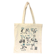 BOLSA ALGODON 38X42 CM ILUSTRACION CS