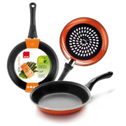 SARTEN ANTIADHERENTE NEW ORANGE 22 CM IBILI