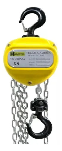 TECLE CADENA KRAFTER 1 TON X 3 MT  HSZ