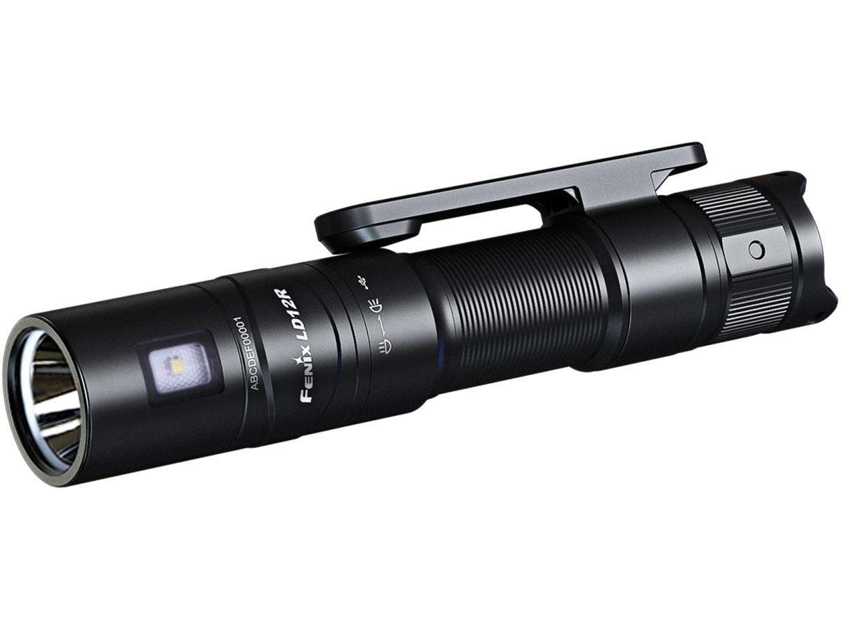 LINTERNA FENIX LD12R NEGRA 600lm 186 mts