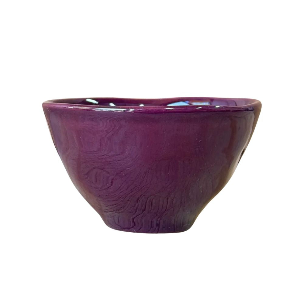 POCILLO CERAMICA BURDEO 9 X 5 CM