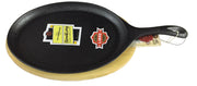PLANCHA OVALADA C/BASE MADERA LA CREOLE