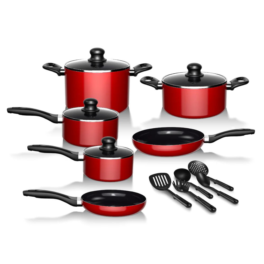 BATERIA COCINA 15 PZS OMNI RED