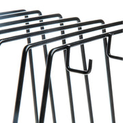 RACK PORTA BANDEJAS Y TABLAS NEGRO WINCO