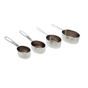 SET TAZAS MEDIDORAS 4 PZAS ACERO INOX