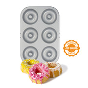 MOLDE ANTIAD DONUT 6 CAV Ø 7,5 CM DECORA