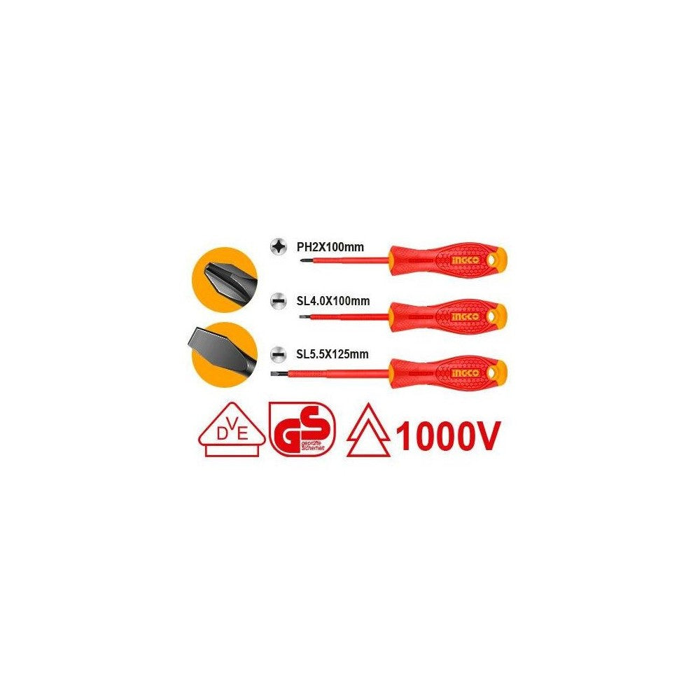 JUEGO DEST. INGCO 6 PZAS HKISD0 AISLADO 1000V