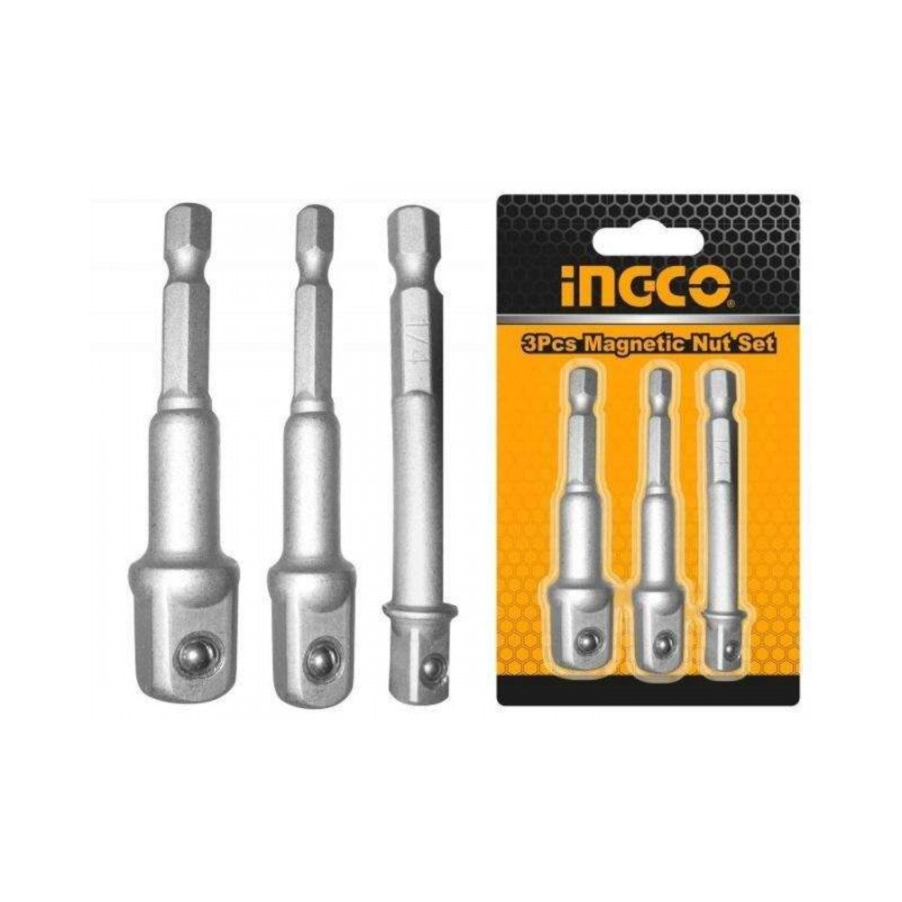 SET ADAPTADOR []1/4-3/8-1/2 INGCO AMN365A01