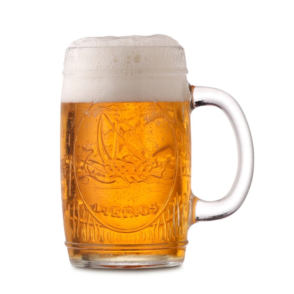JUEGO 4 VASOS CERVECEROS 480 CC VIKINGS ALLEGRA