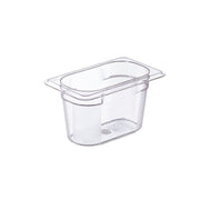 CUBETA POLICARBONATO 0.9 LT C/TAPA ARAVEN