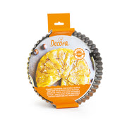 MOLDE TARTA REDONDO DESMONTABLE 25X3.5 H CM DECORA