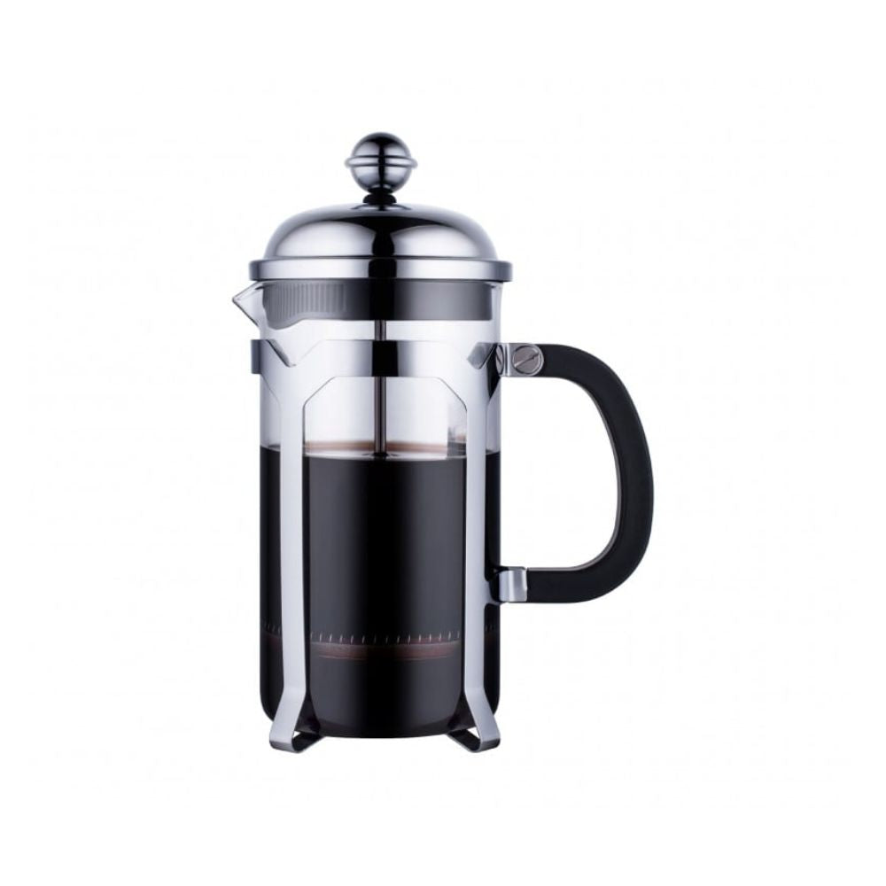 CAFETERA FRANCESA 600 ML BOROSILICATO/ACERO LYON LUGANO