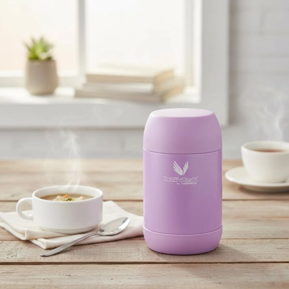 TERMO COMIDA ACERO INOX 500 ML LILA THERMOS