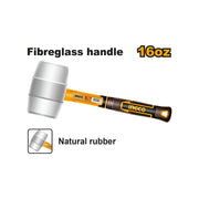 MACETA GOMA M/FIBRA 16 OZ INGCO NEGRO HRUH8816