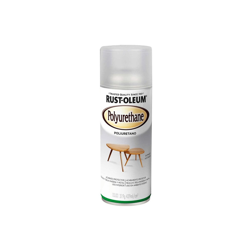 SPRAY POLIURETANO TRANSPARENTE SATINADO 312 GR RO