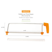 REBANADOR DE BIZCOCHO ACERO DECORA