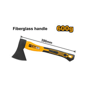 HACHA INGCO 600 GRS FIBRA VIDRIO HAXS206001