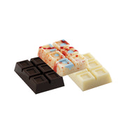 MOLDE DE CHOCOLATE TABLETA MINI 10 CAV  DECORA