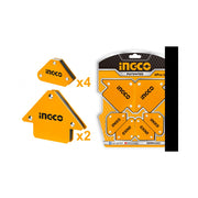 SET 6 PZS ESCUADRA MAGNETICA INGCO AMWH6001