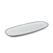 PLATO APERITIVO OVALADO CERAMICA VITTORIA 36 CM SIMPLIT