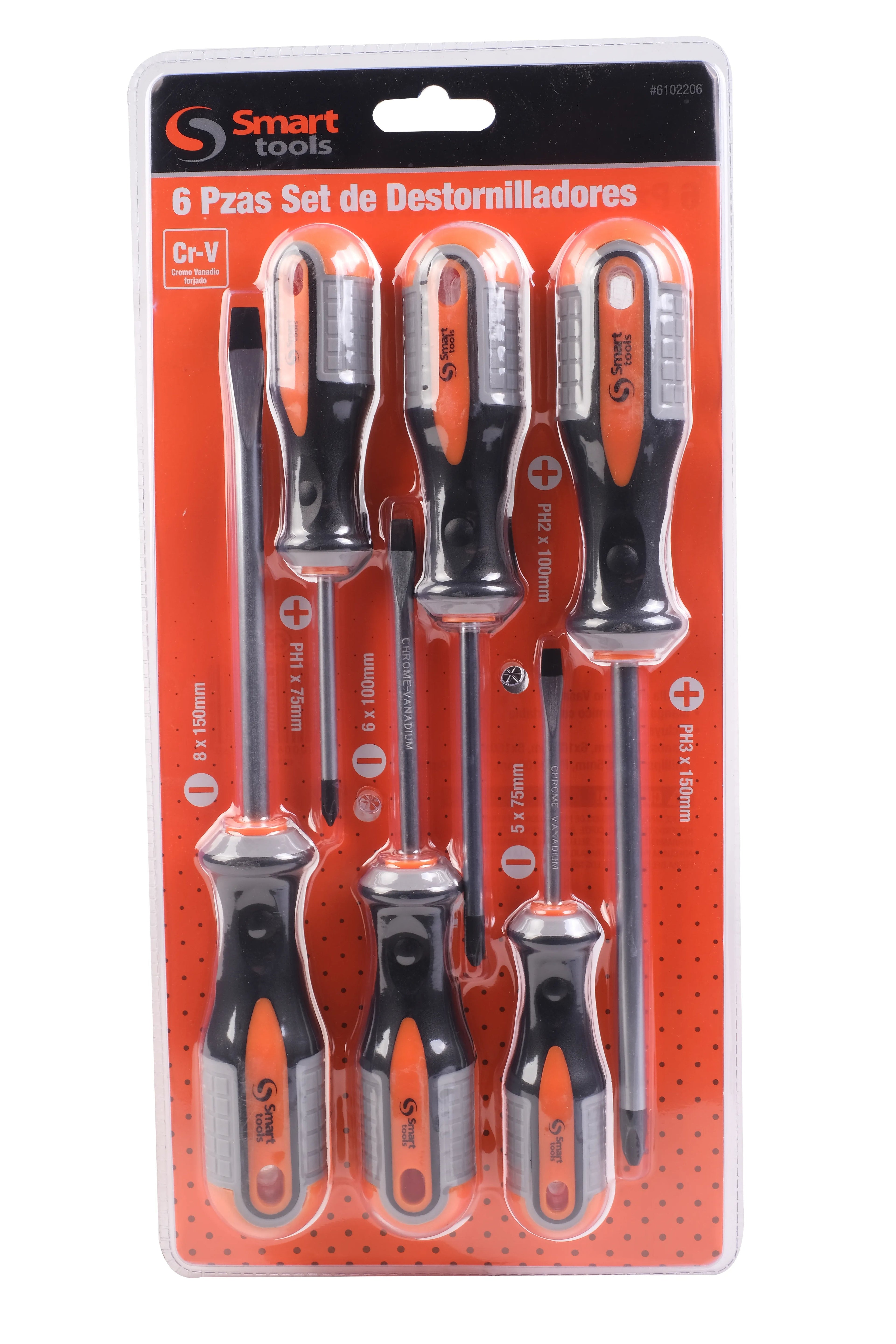 JUEGO DEST. 6 PZAS SMART TOOLS # 6102206