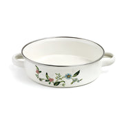 PAILA ENLOZADA BLANCA FLORES 14 CM BOLTON