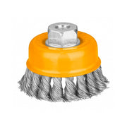 GRATA COPA TRENZADO 100 MM INGCO WB21005 INDUSTRIAL