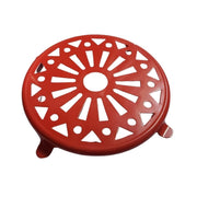 SALVAMANTEL 20 CM ESMALTADO ROJO ILSA