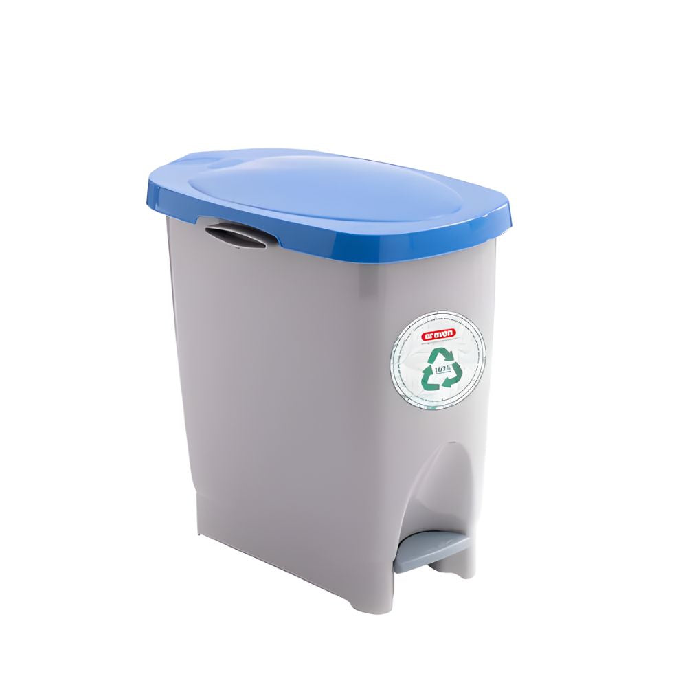 BASURERO 22 LT ECO BIN AZUL #03400 ARAVEN