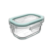 CONTENEDOR HERMETICO VIDRIO RECTANGULAR 150 ML ALLEGRA